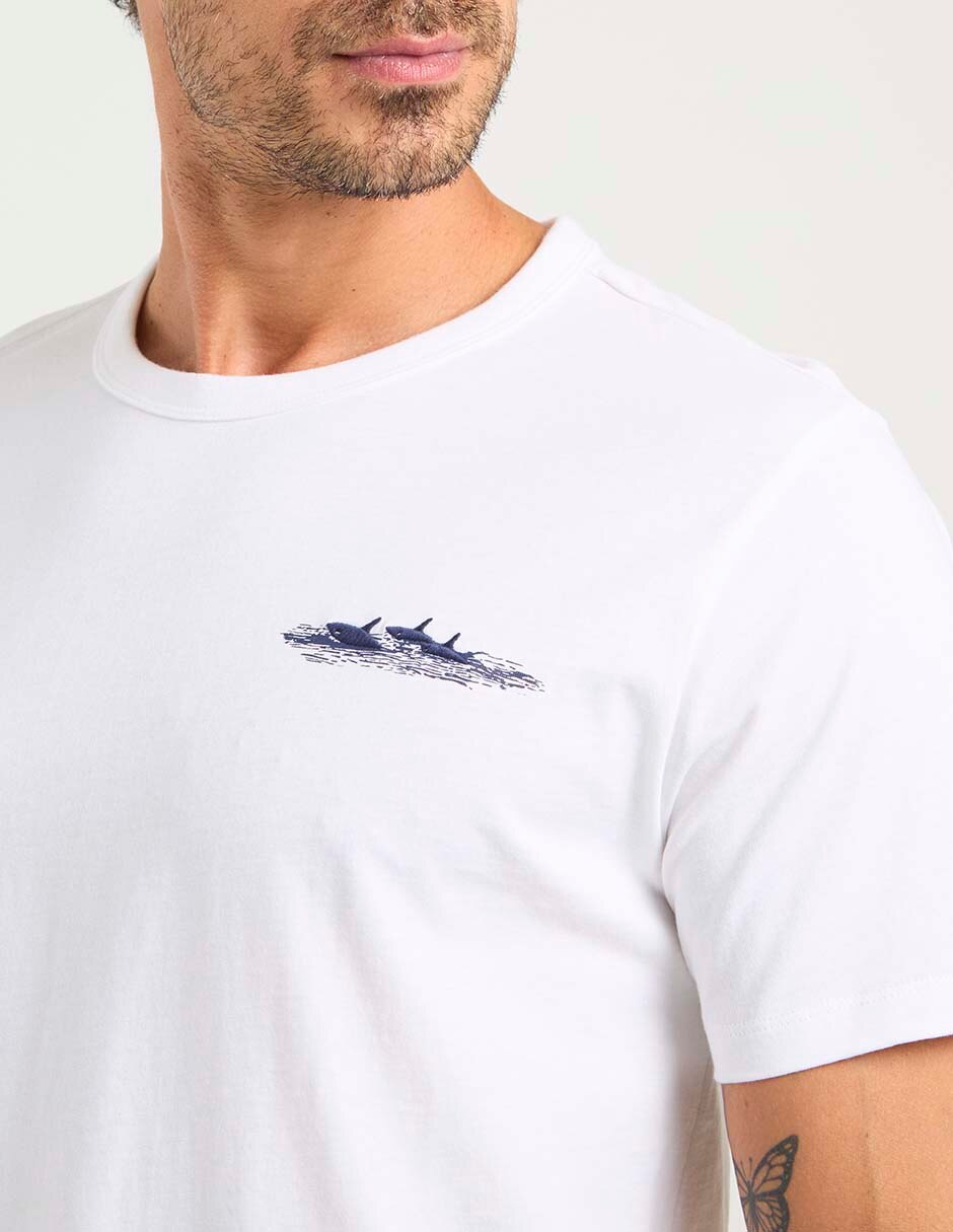 Playera cuello redondo para hombre 4