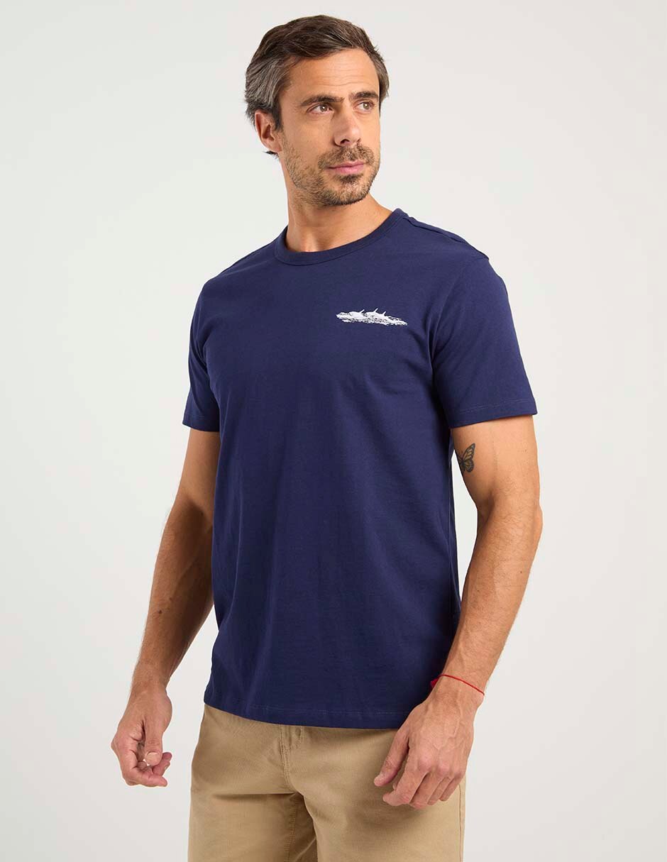 Playera cuello redondo para hombre 2
