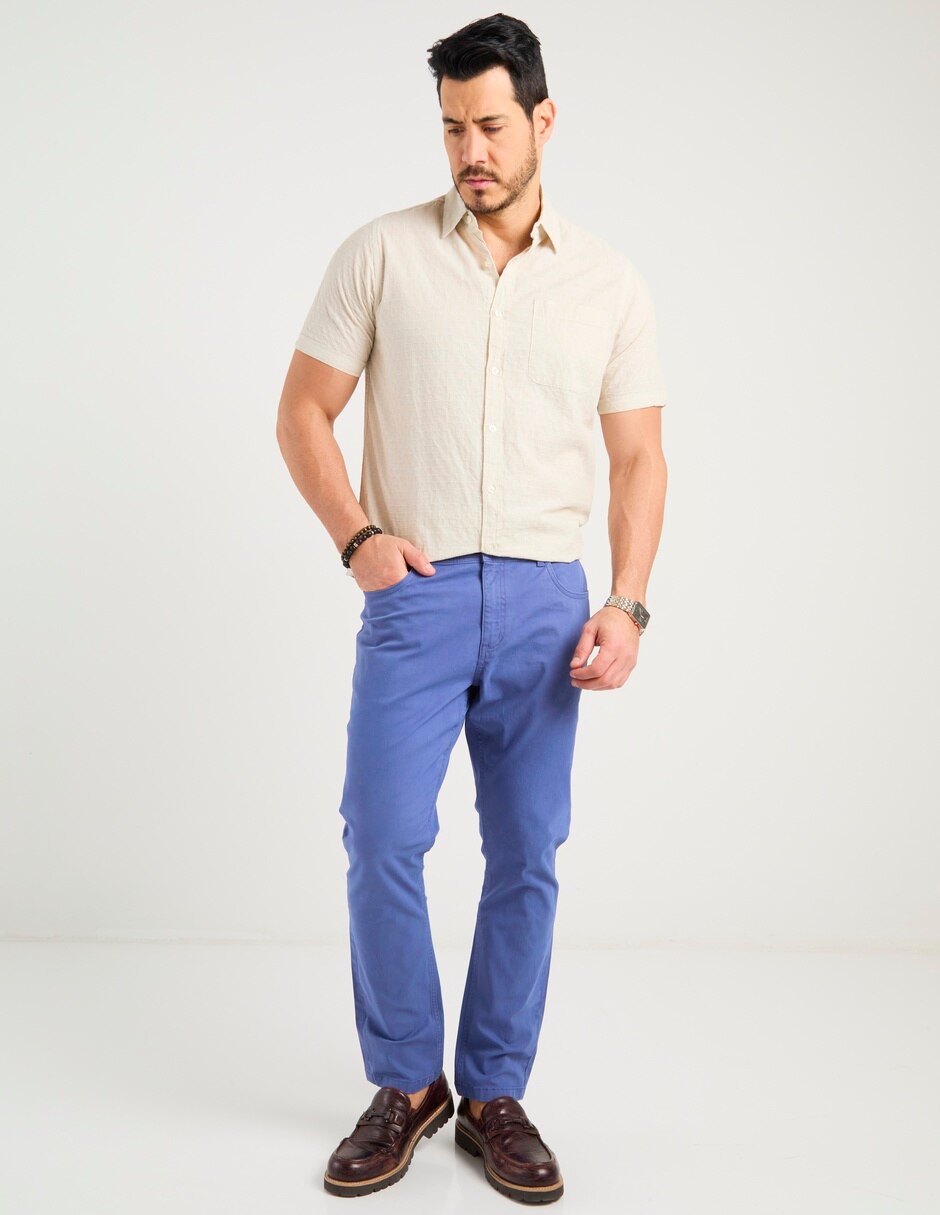 Pantalón casual chino straight para hombre 3