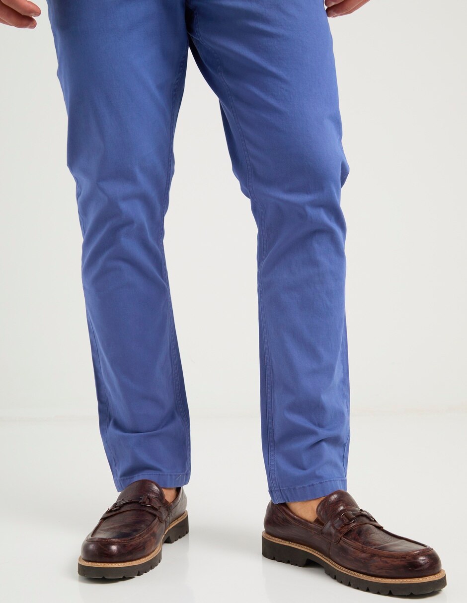 Pantalón casual chino straight para hombre 5
