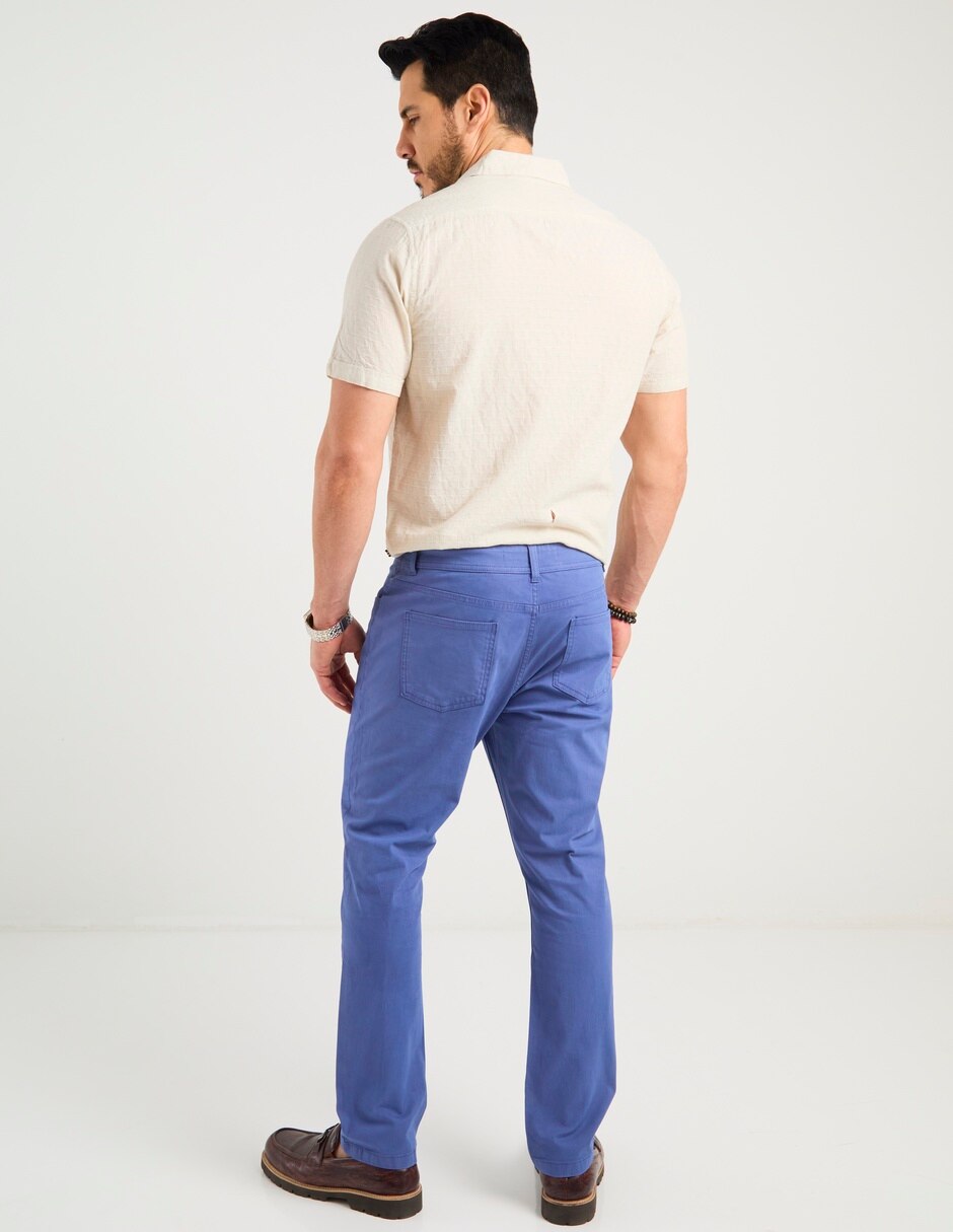 Pantalón casual chino straight para hombre 6
