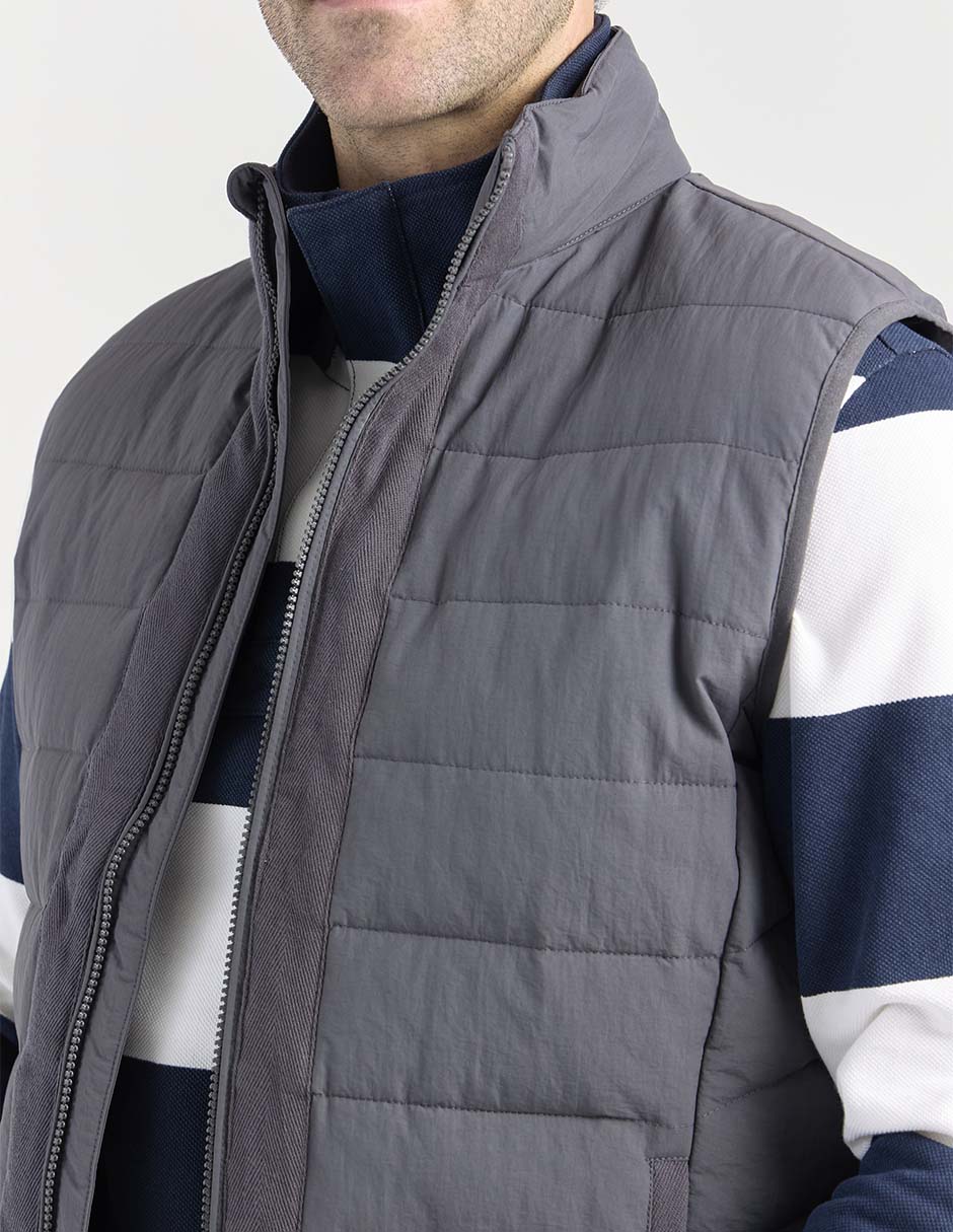 Chaleco con bolsillos para hombre 4