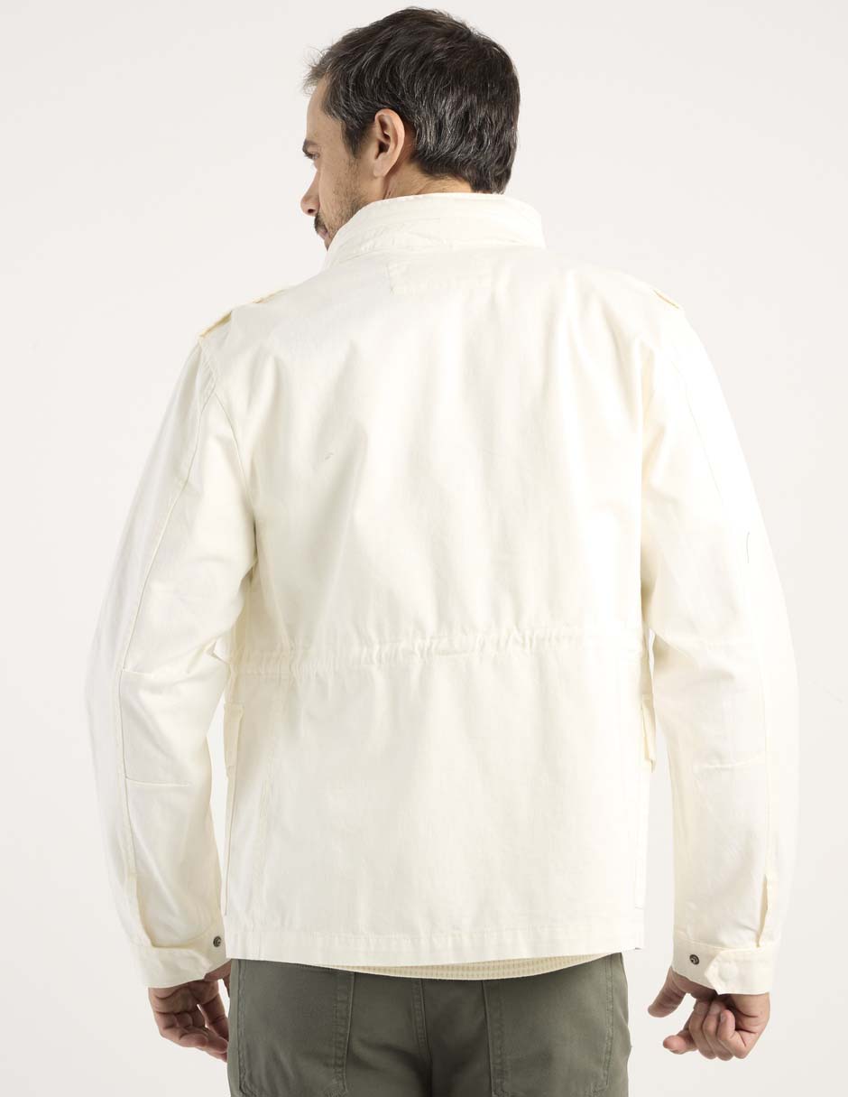 Chamarra cazadora Weekend Premium con bolsillos para hombre