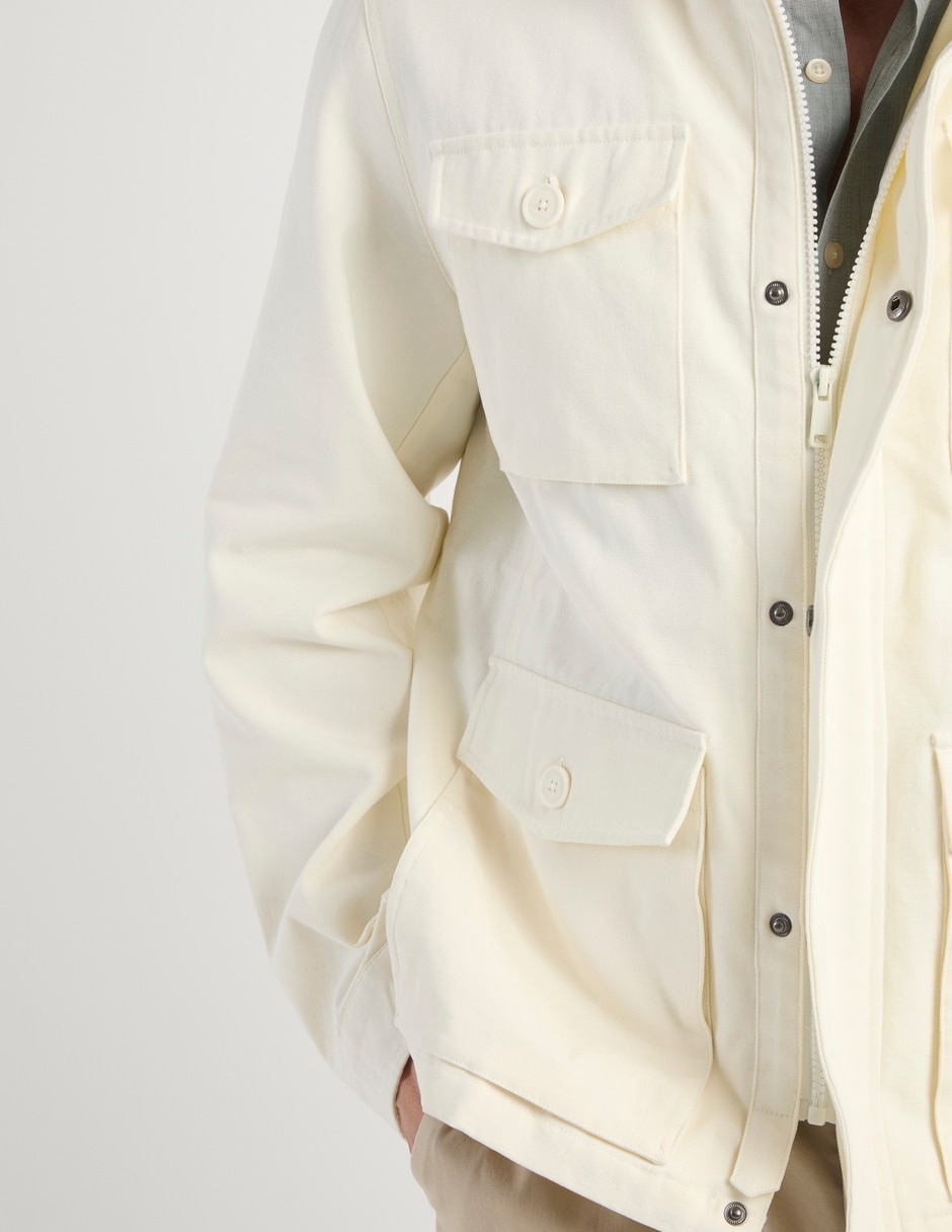 Chamarra casual Weekend Premium con bolsillos para hombre