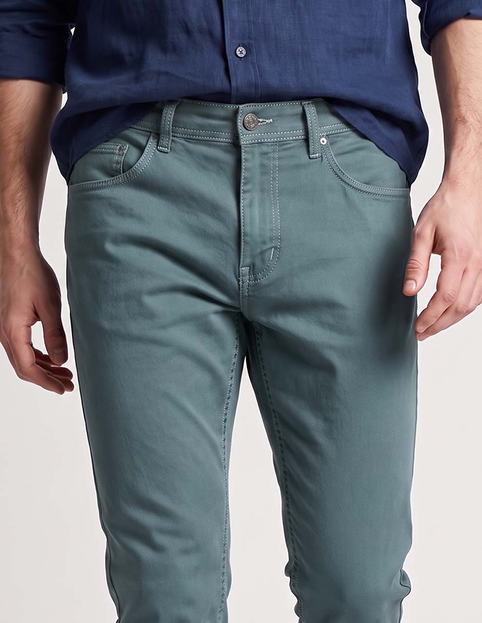 Pantalón casual slim weekend para hombre