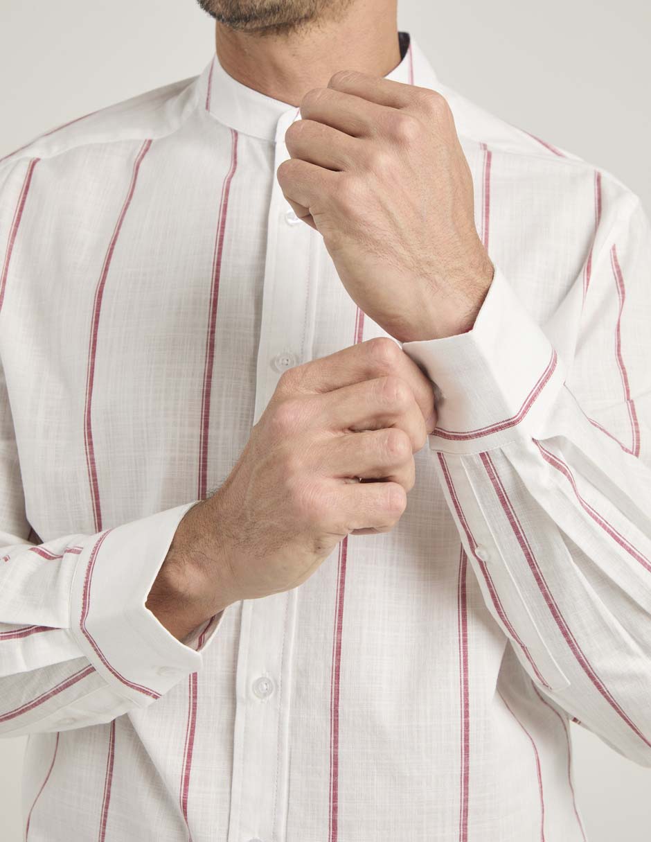 Camisa casual Weekend de algodón manga larga para hombre