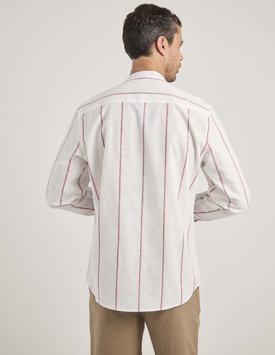 Camisa casual Weekend de algodón manga larga para hombre
