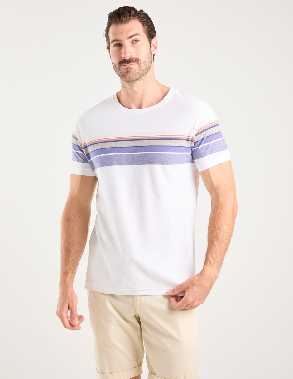 Playera cuello redondo para hombre 1