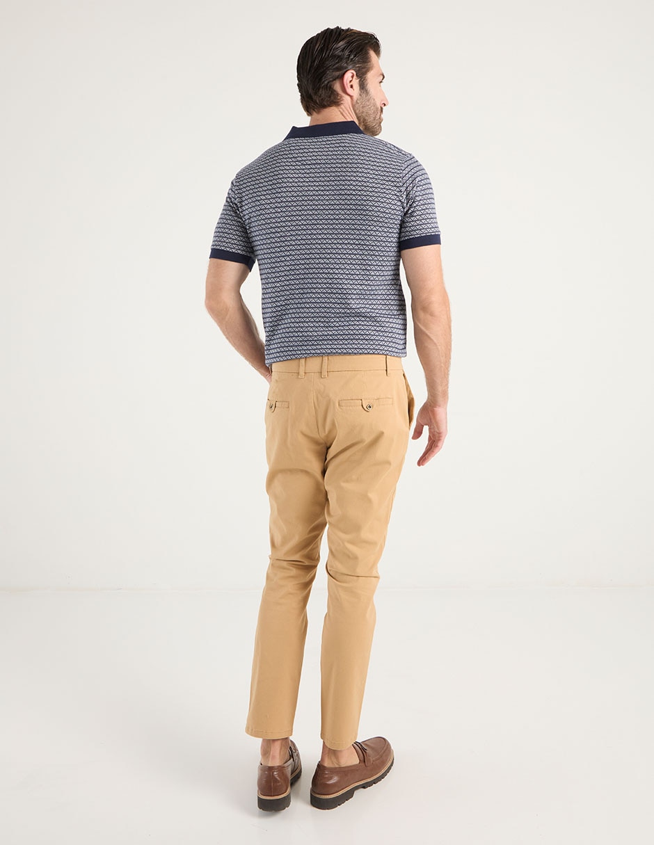 Pantalón slim de algodón para hombre 6