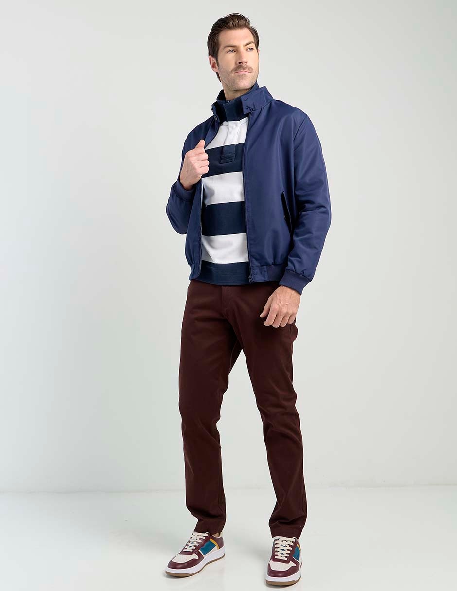 Chamarra casual con bolsillos para hombre 3