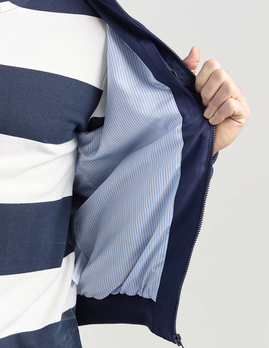 Chamarra casual con bolsillos para hombre 5
