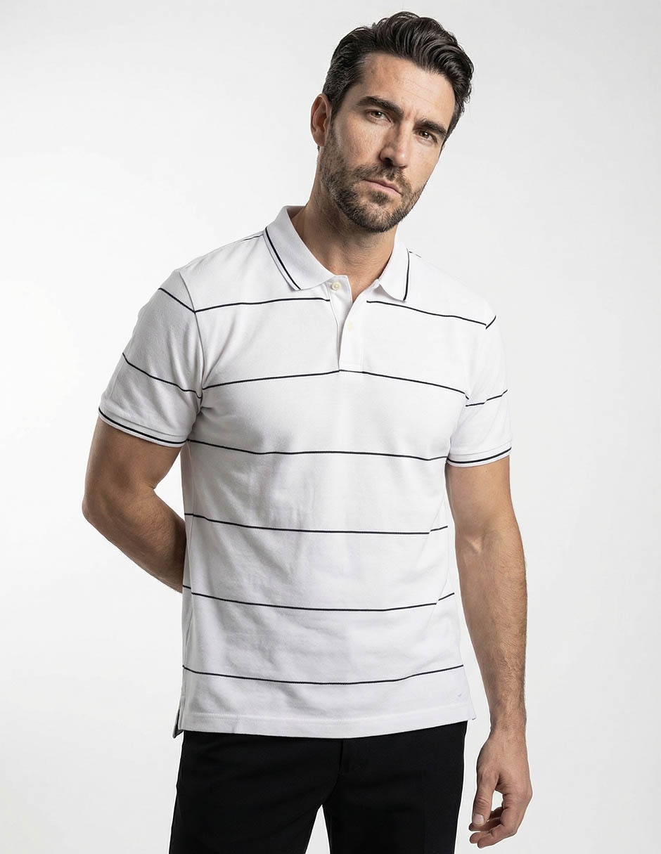 Playera tipo polo para hombre
