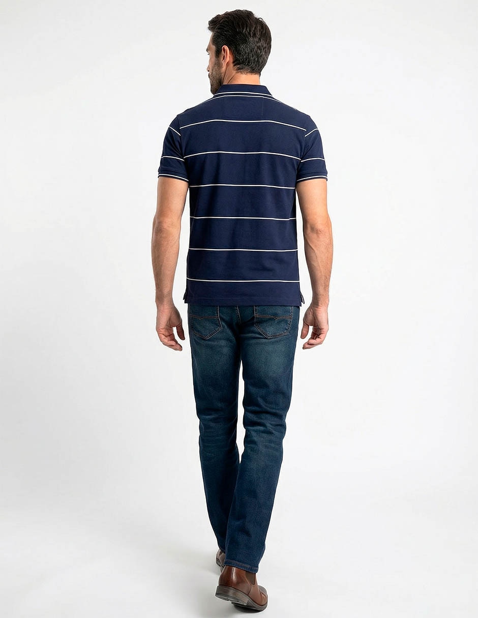 Playera tipo polo weekend para hombre