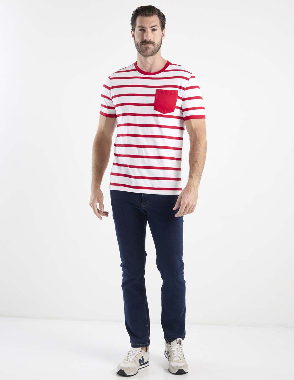 Playera cuello redondo para hombre 3