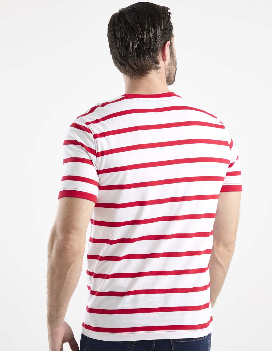 Playera cuello redondo para hombre 6