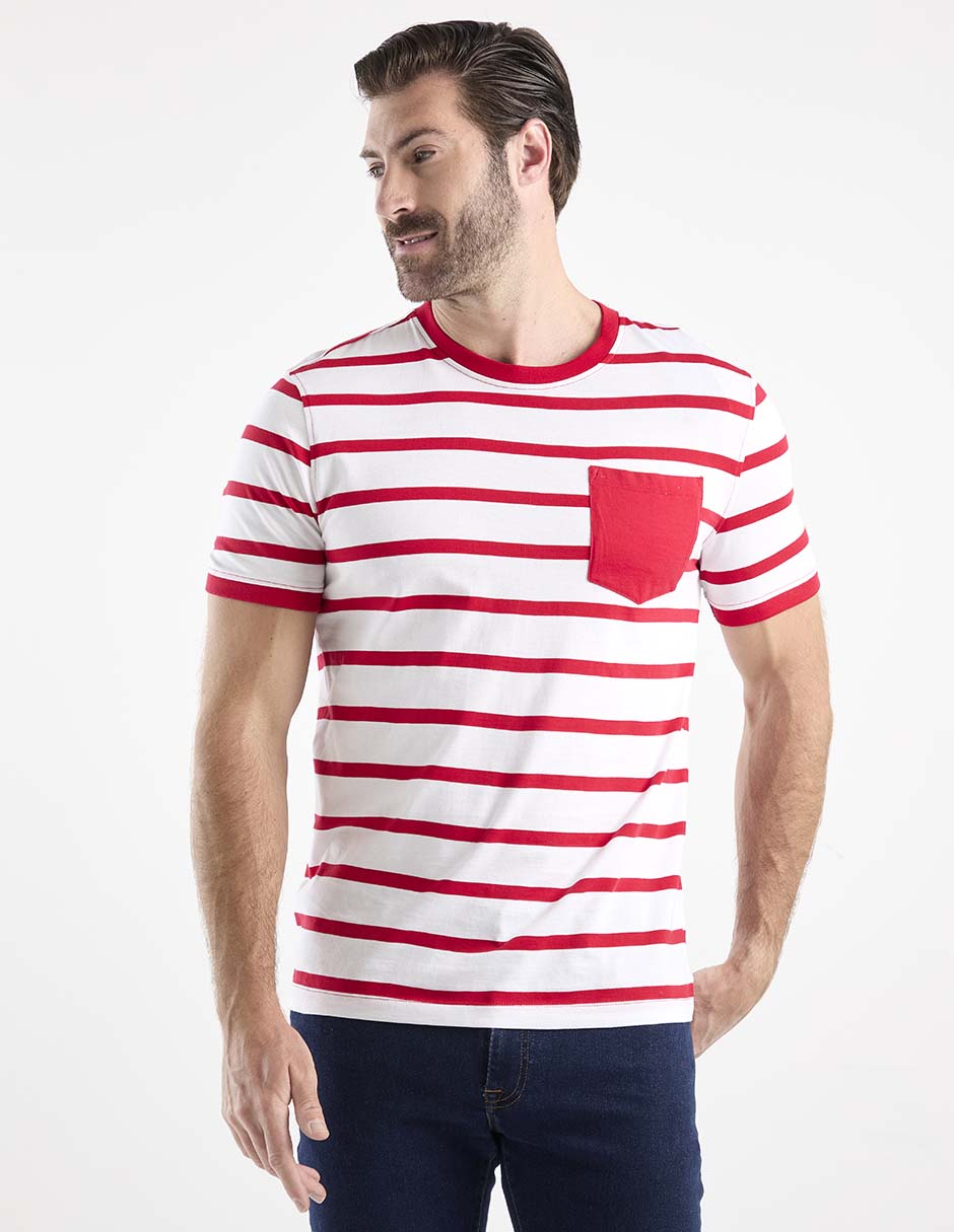 Playera Weekend cuello redondo para hombre