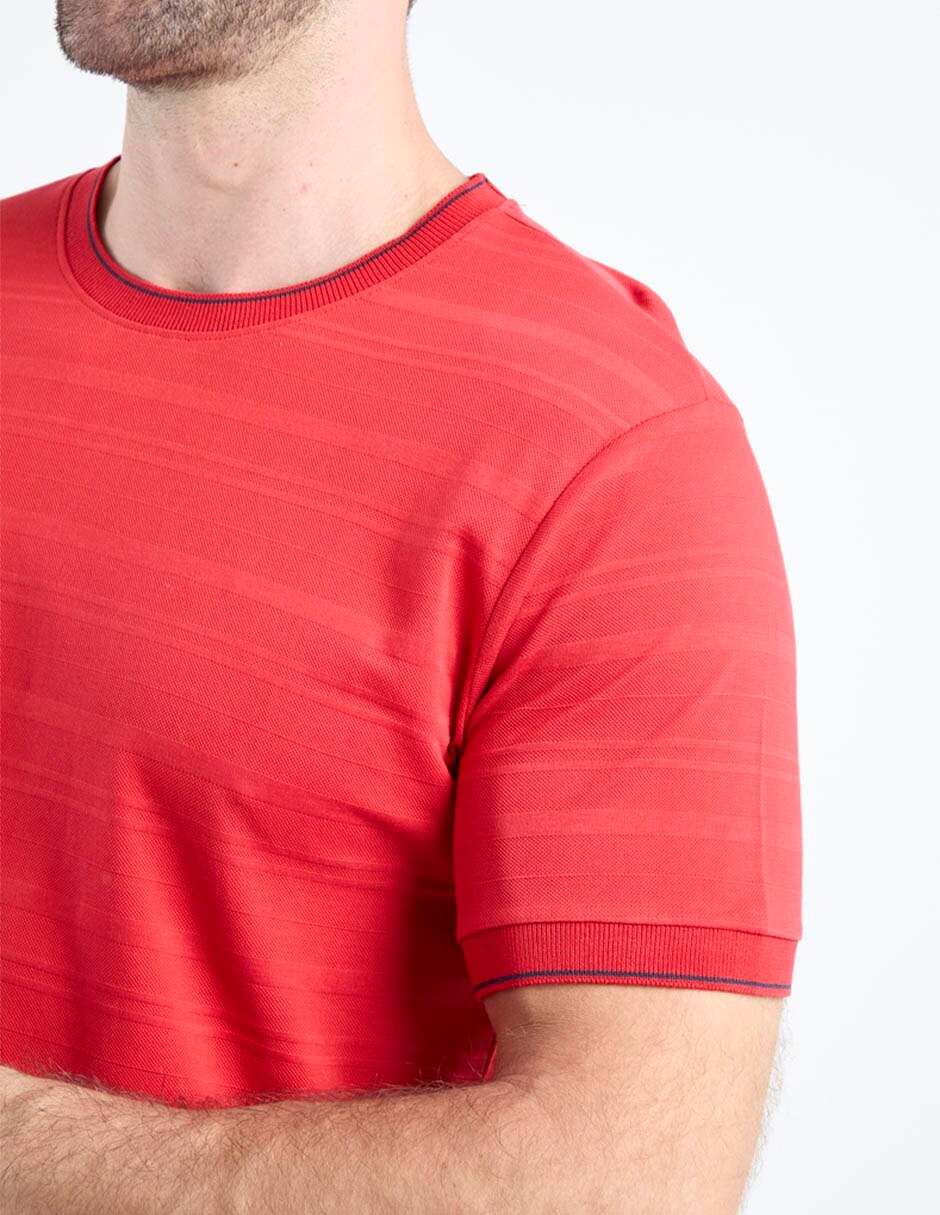 Playera cuello redondo para hombre 5