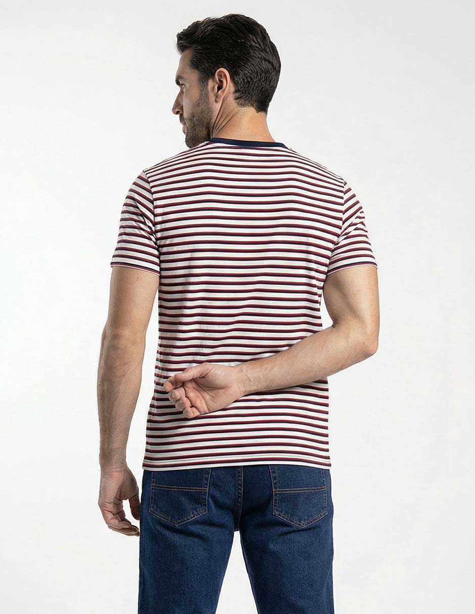 Playera cuello redondo para hombre 2