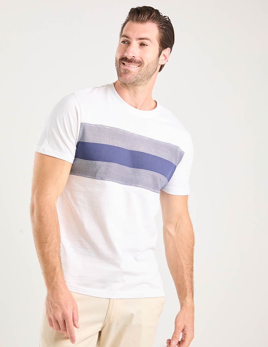 Playera cuello redondo para hombre 2