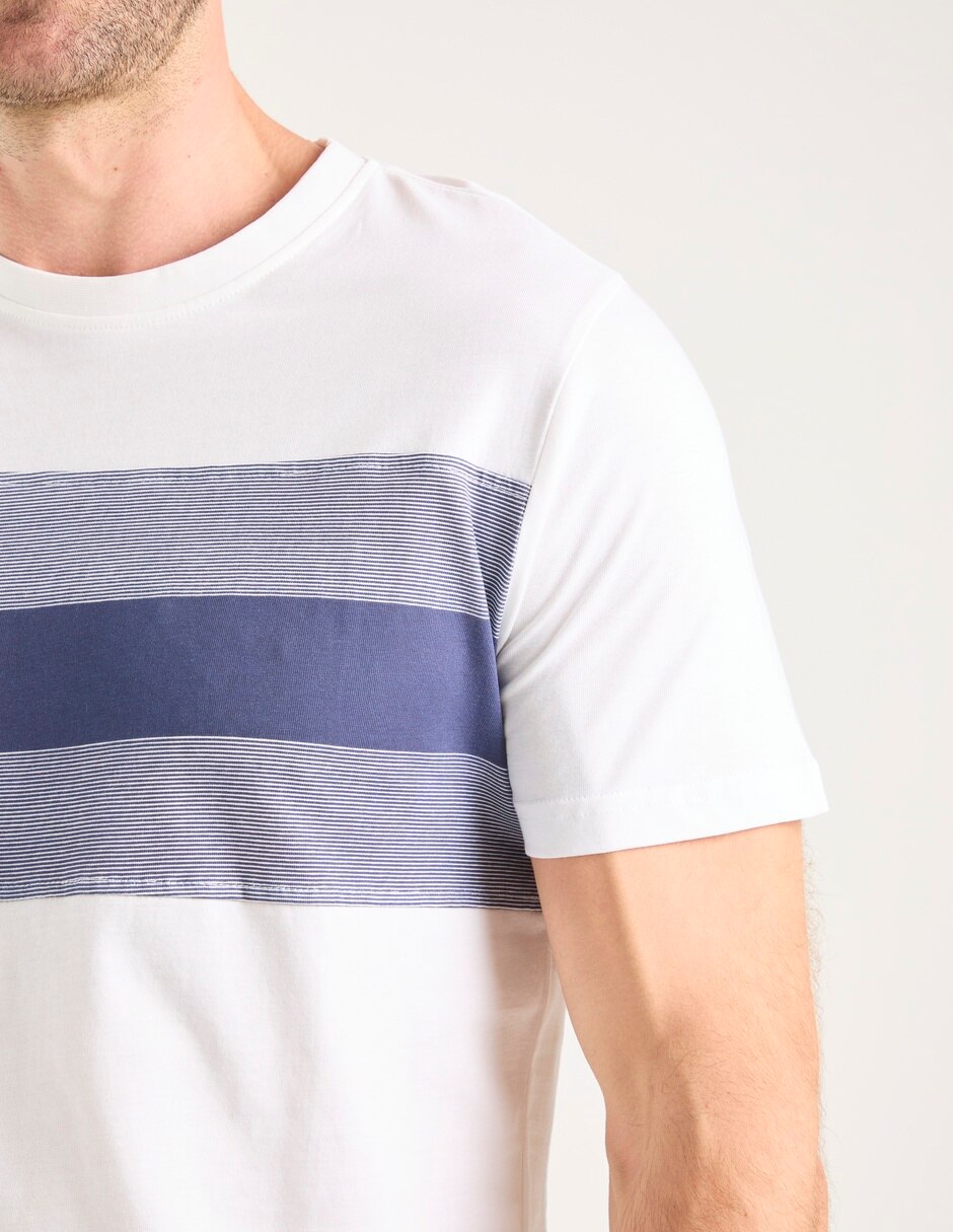 Playera cuello redondo para hombre 4