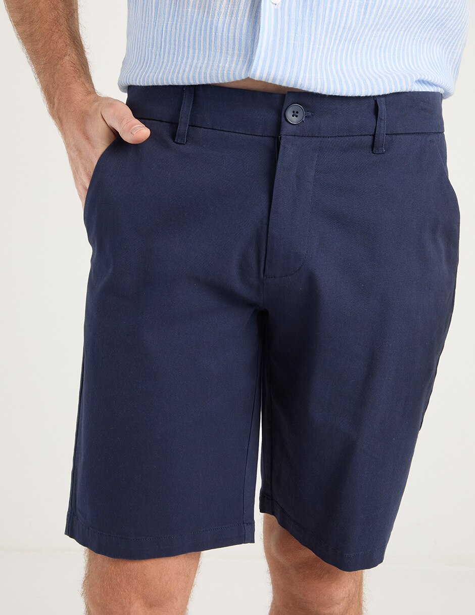 Bermuda de algodón para hombre 4