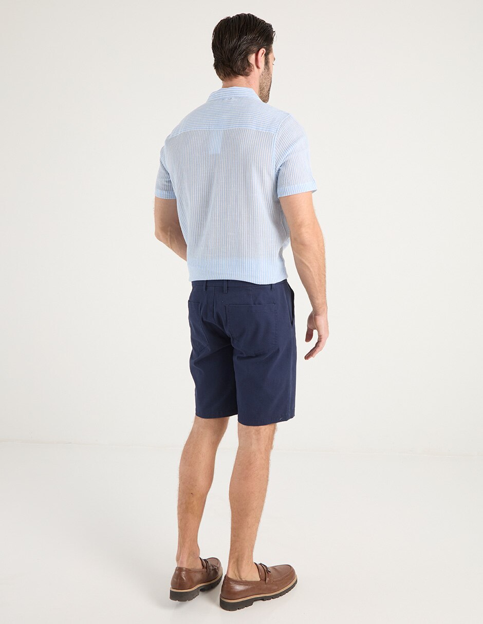 Bermuda de algodón para hombre 6
