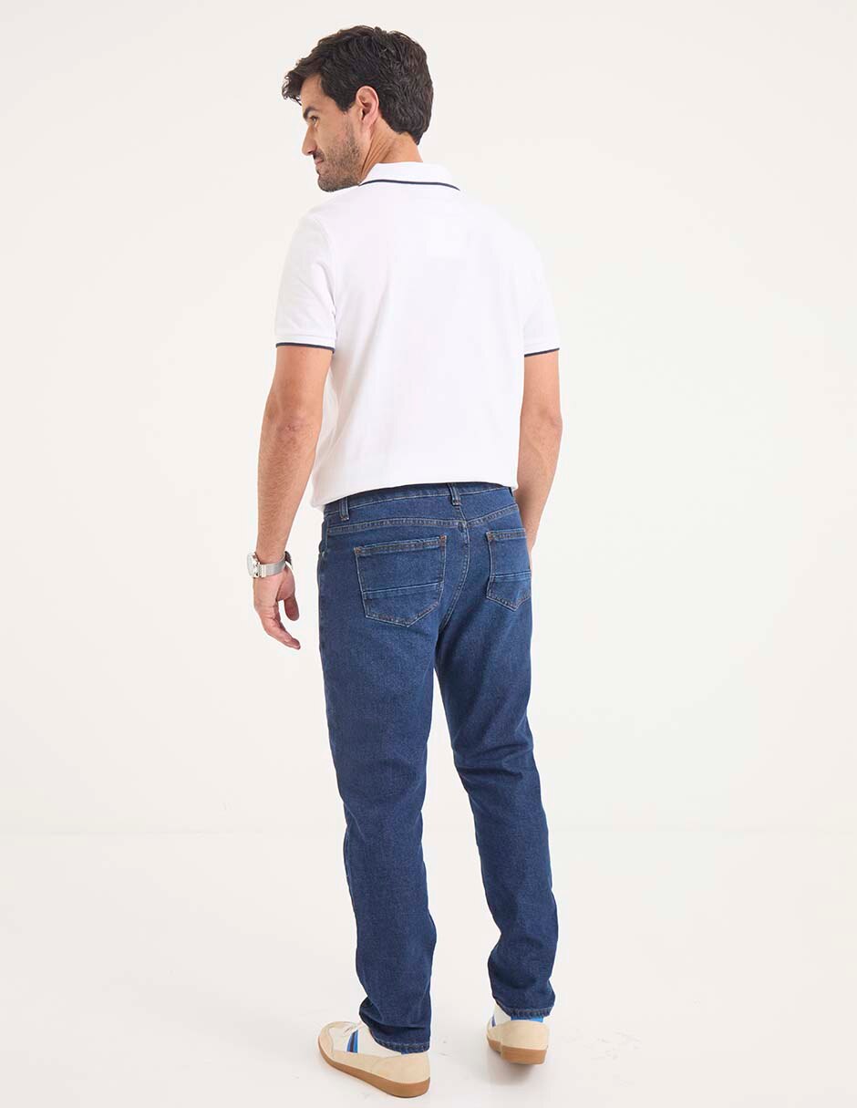 Jeans straight Weekend lavado medio para hombre