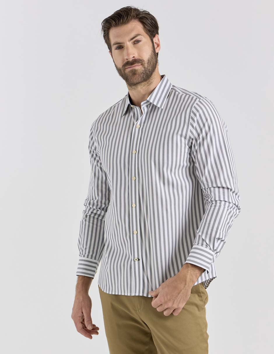Camisa casual manga larga para hombre Camisa casual manga larga para hombre