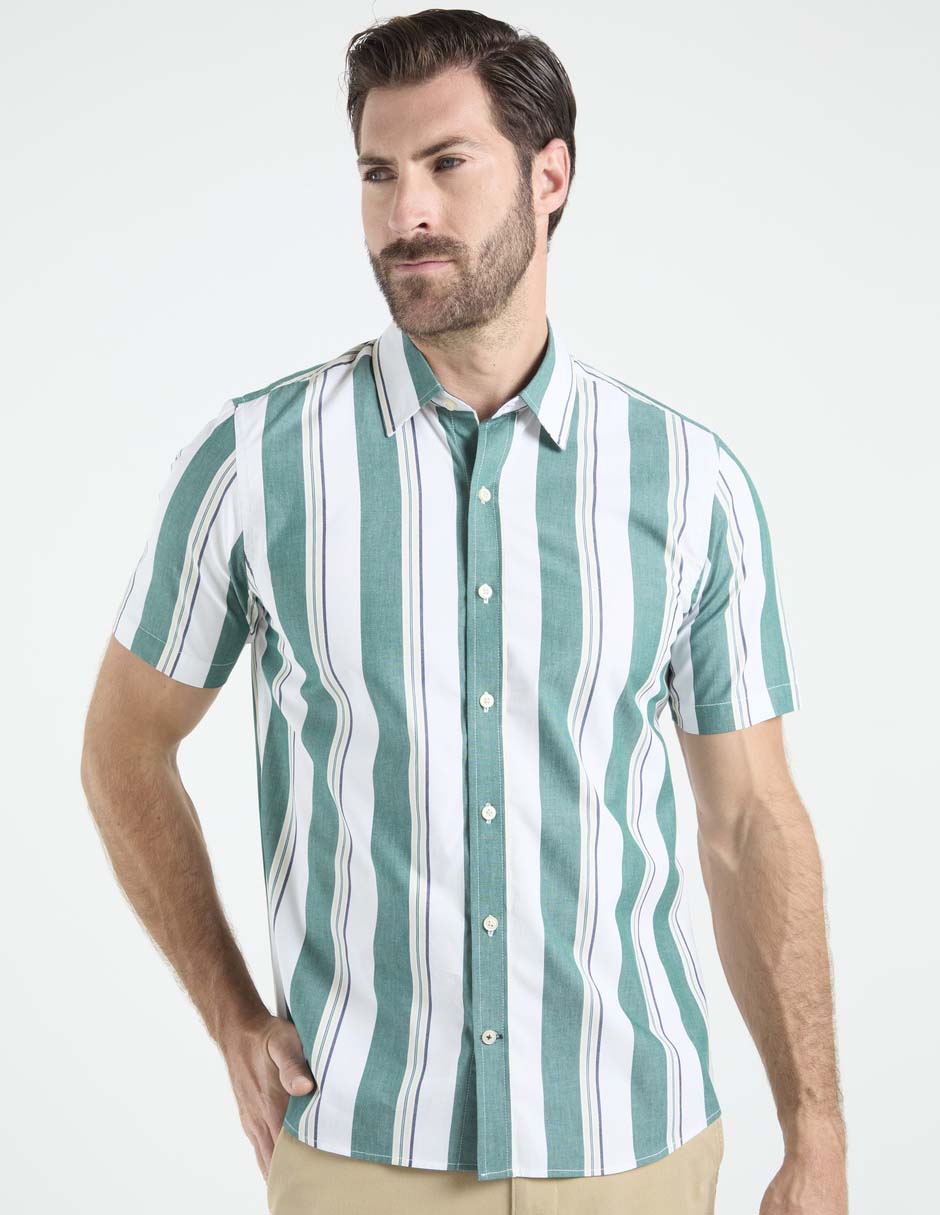 Camisa casual manga corta para hombre Camisa casual manga corta para hombre