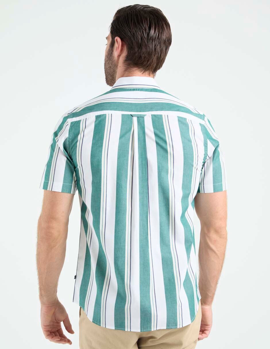 Camisa casual manga corta para hombre 2