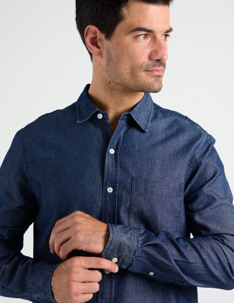 Camisa casual Weekend manga larga para hombre