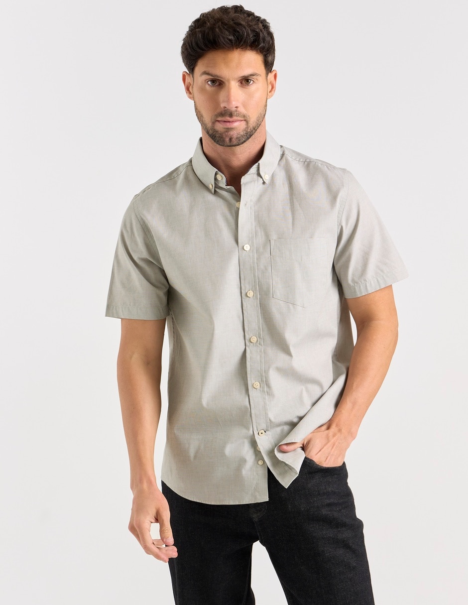 Camisa casual manga corta para hombre Camisa casual manga corta para hombre