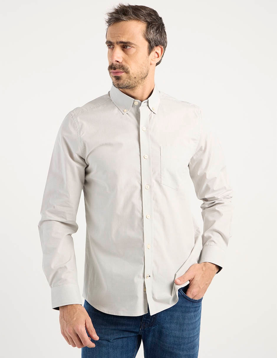 Camisa casual Weekend manga larga para hombre