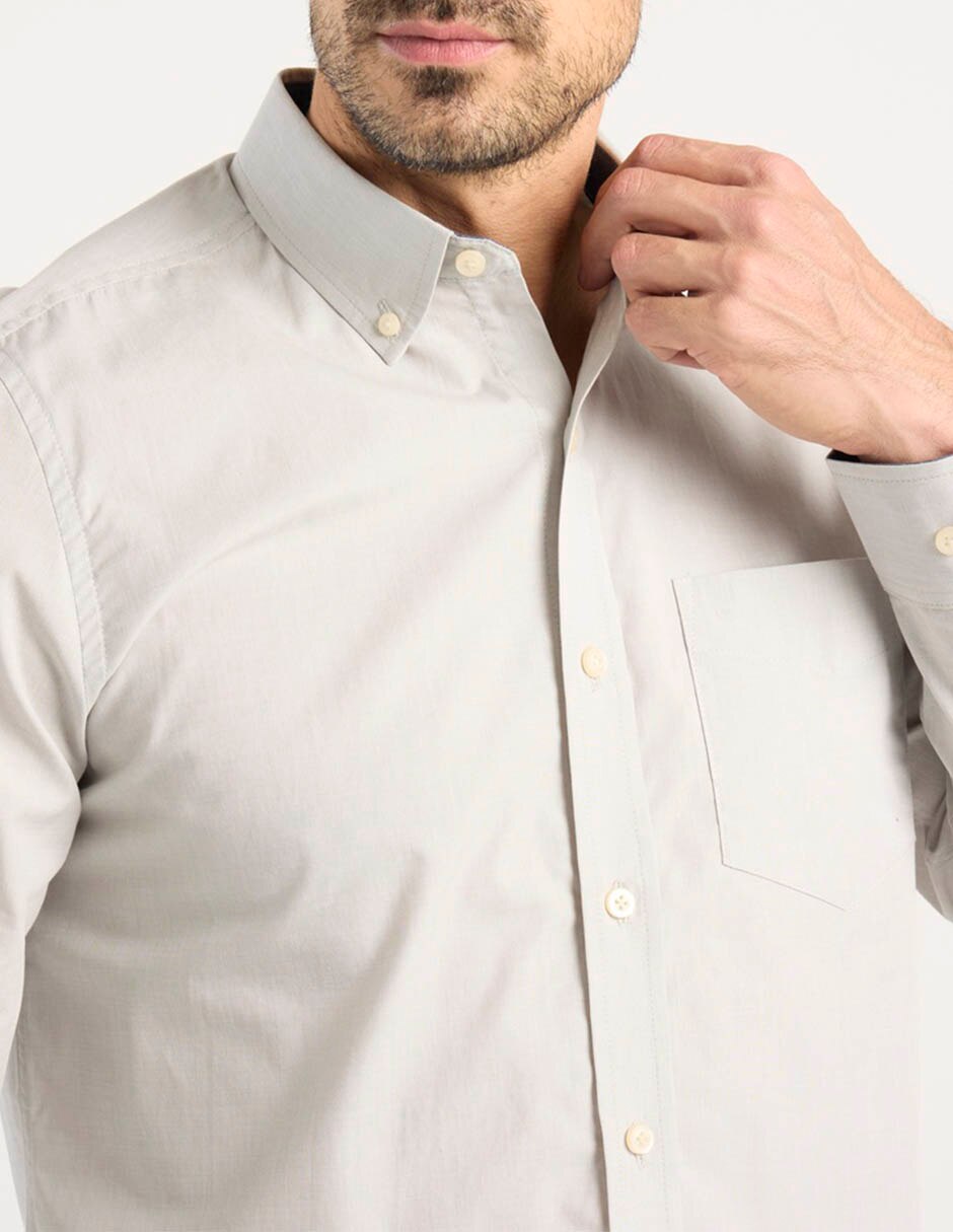 Camisa casual Weekend manga larga para hombre