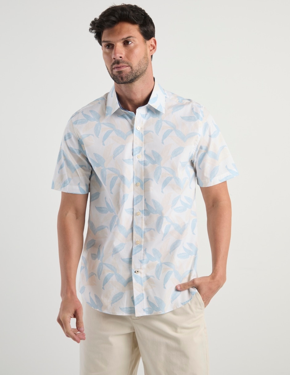 Camisa casual manga corta para hombre Camisa casual manga corta para hombre