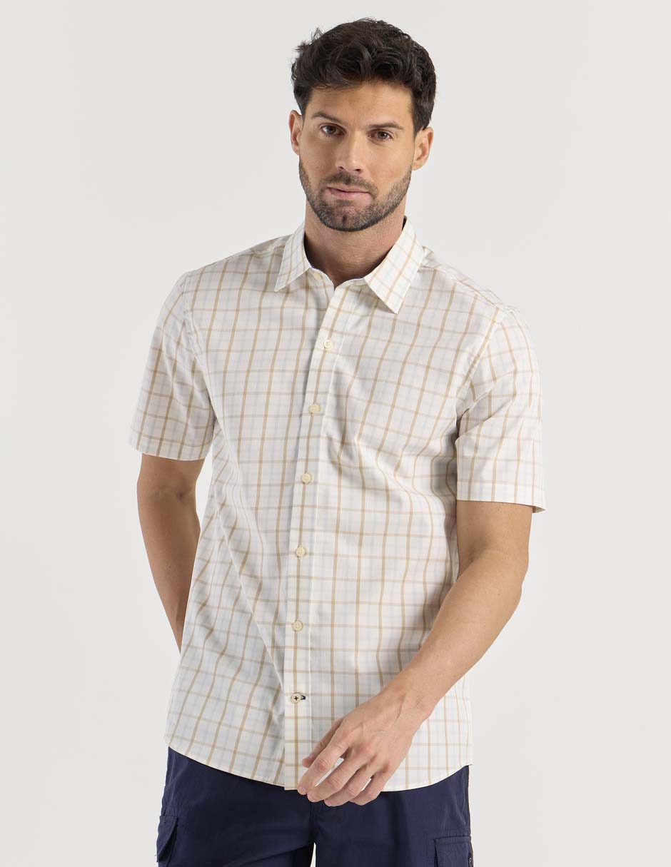 Camisa casual Weekend manga corta para hombre