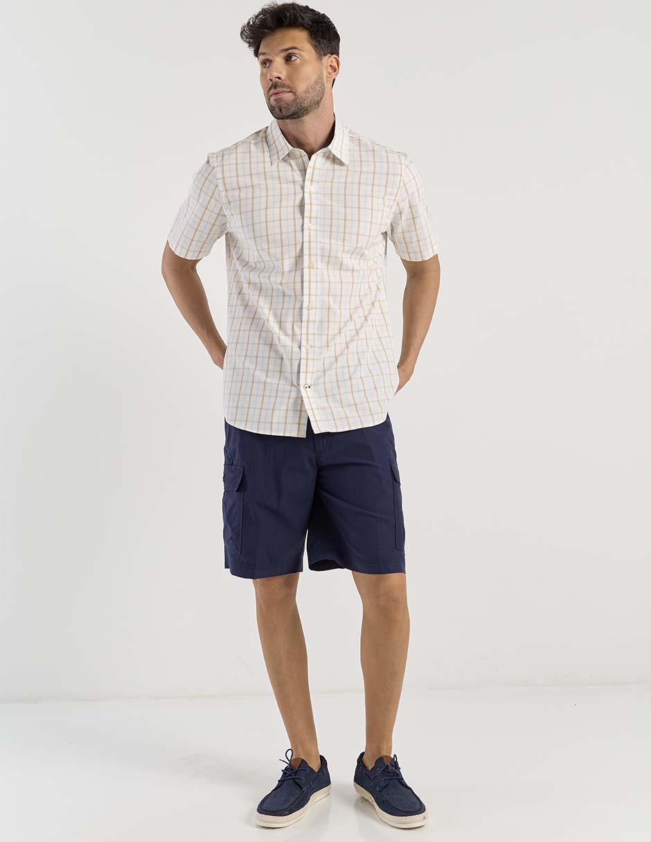 Camisa casual Weekend manga corta para hombre