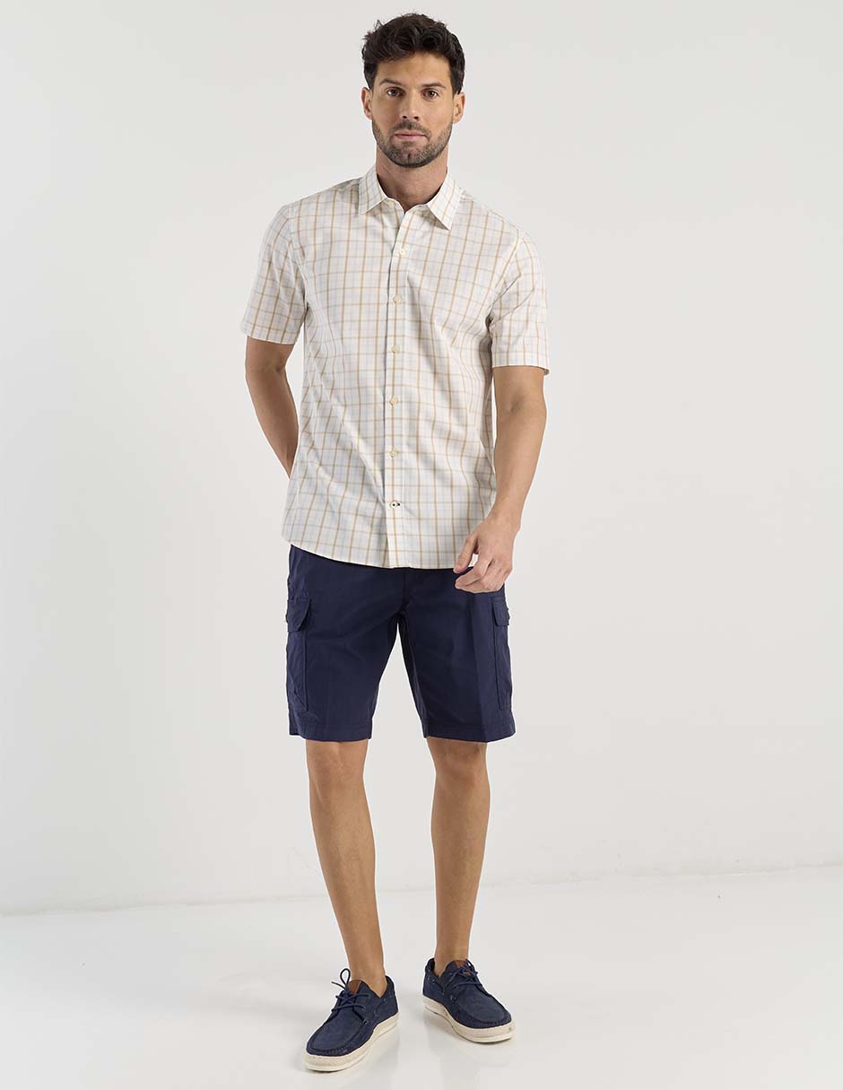 Camisa casual Weekend manga corta para hombre