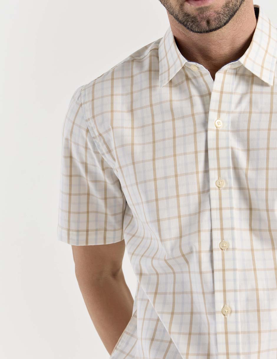 Camisa casual Weekend manga corta para hombre