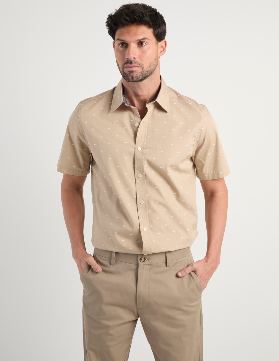 Camisa casual manga corta para hombre Camisa casual manga corta para hombre