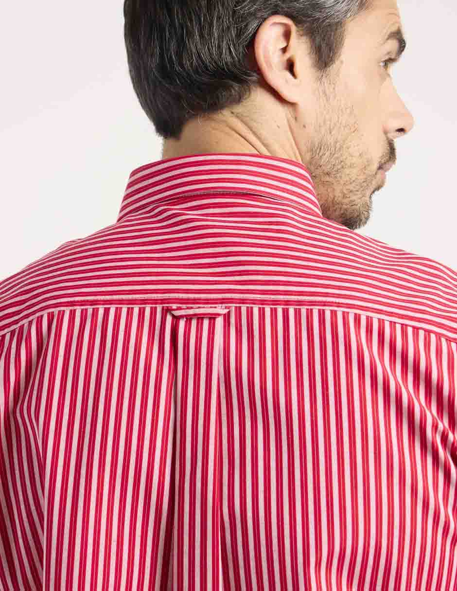 Camisa casual manga larga para hombre