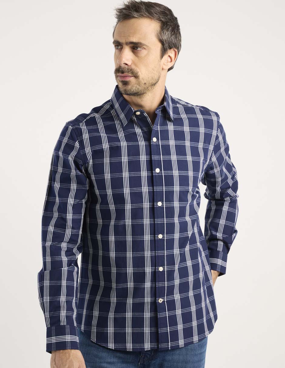 Camisa casual manga larga para hombre Camisa casual manga larga para hombre