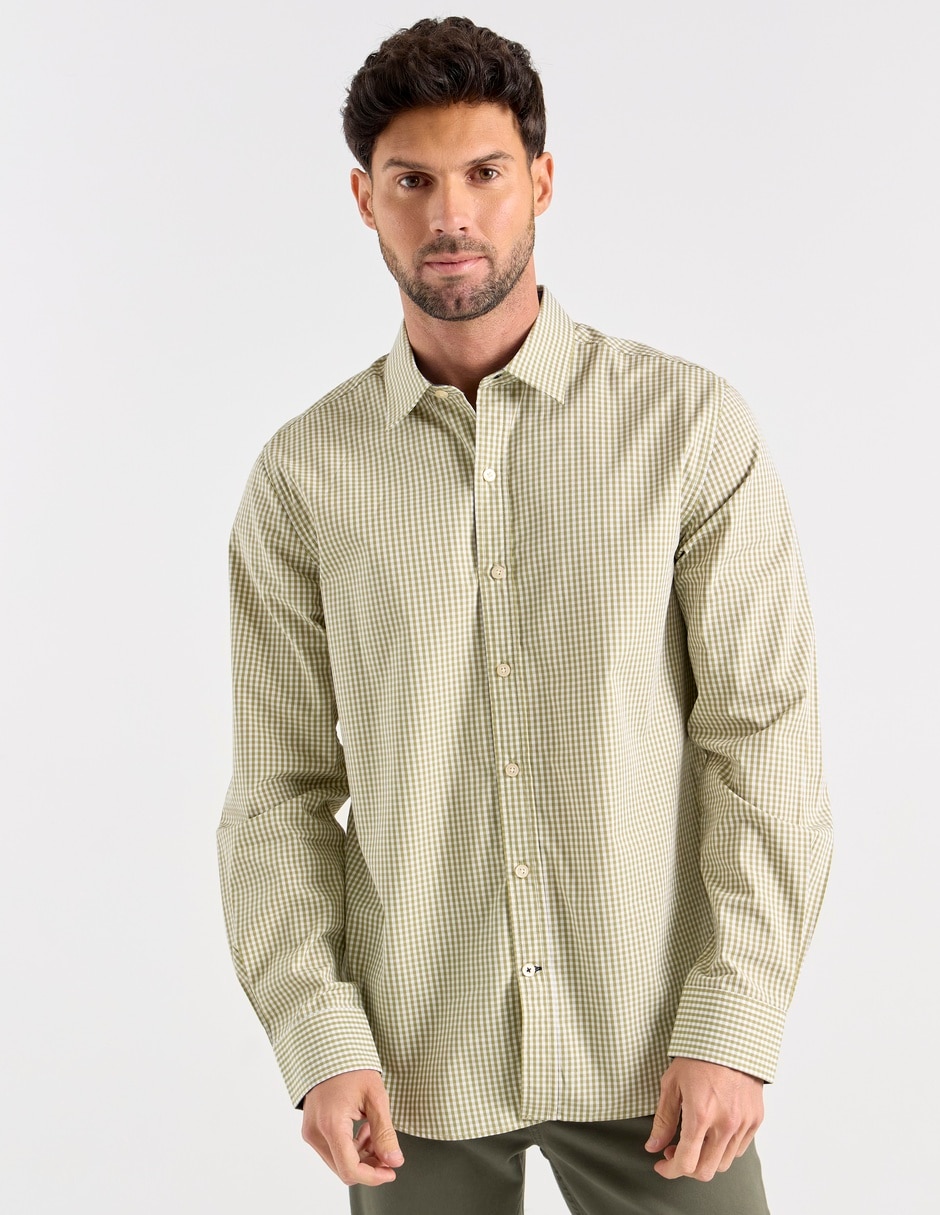 Camisa casual manga larga para hombre Camisa casual manga larga para hombre