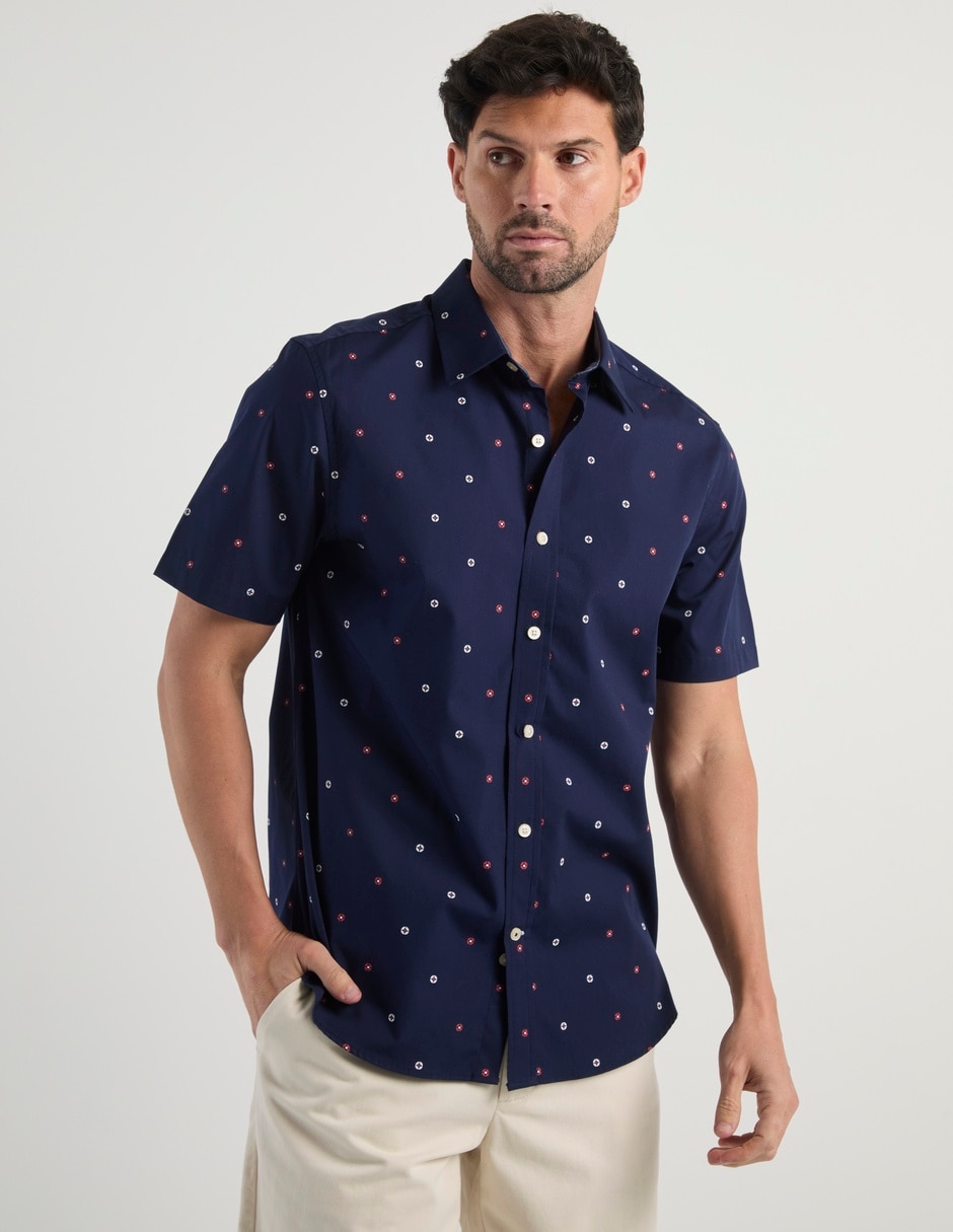 Camisa casual manga corta para hombre Camisa casual manga corta para hombre