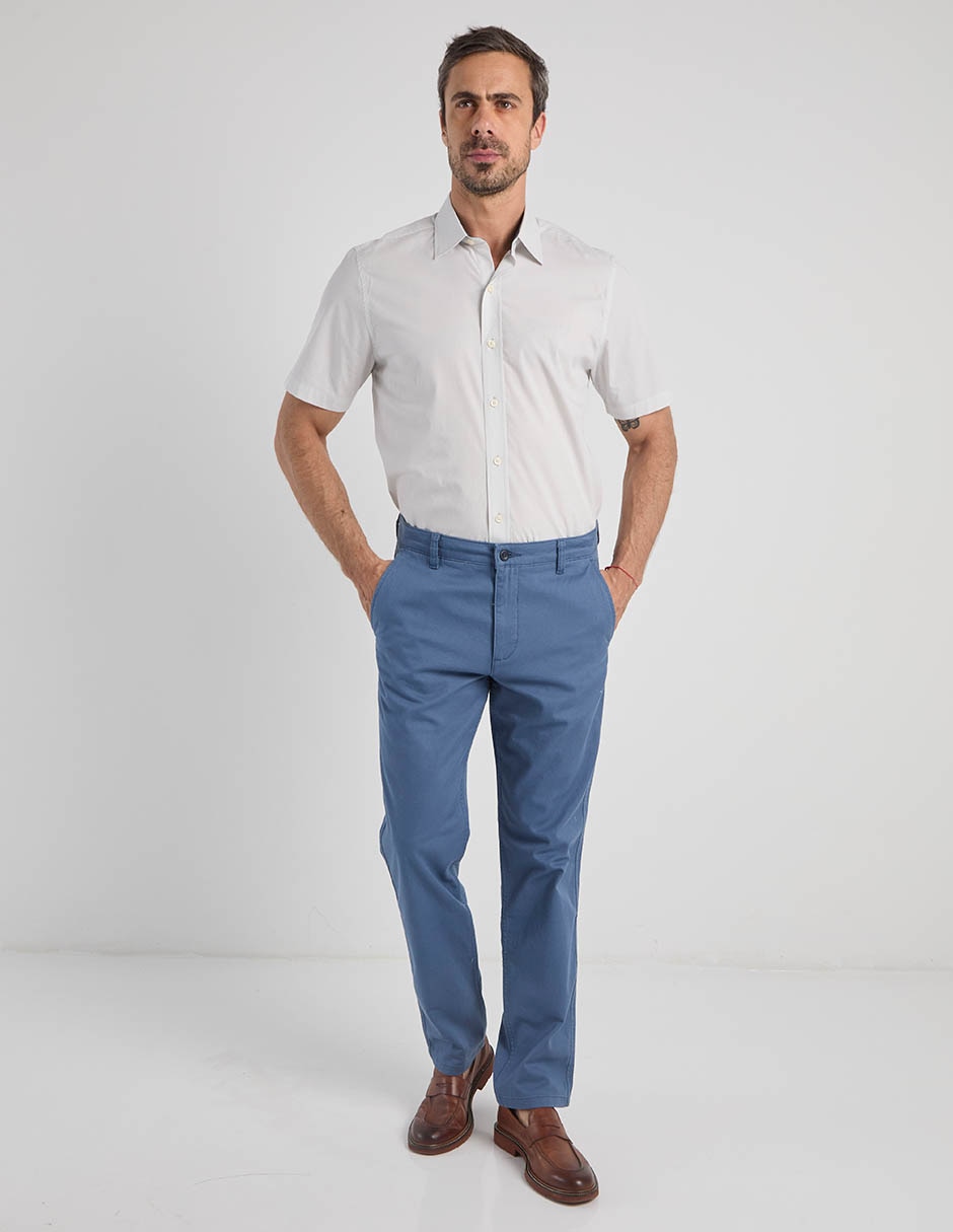 Camisa casual manga corta para hombre