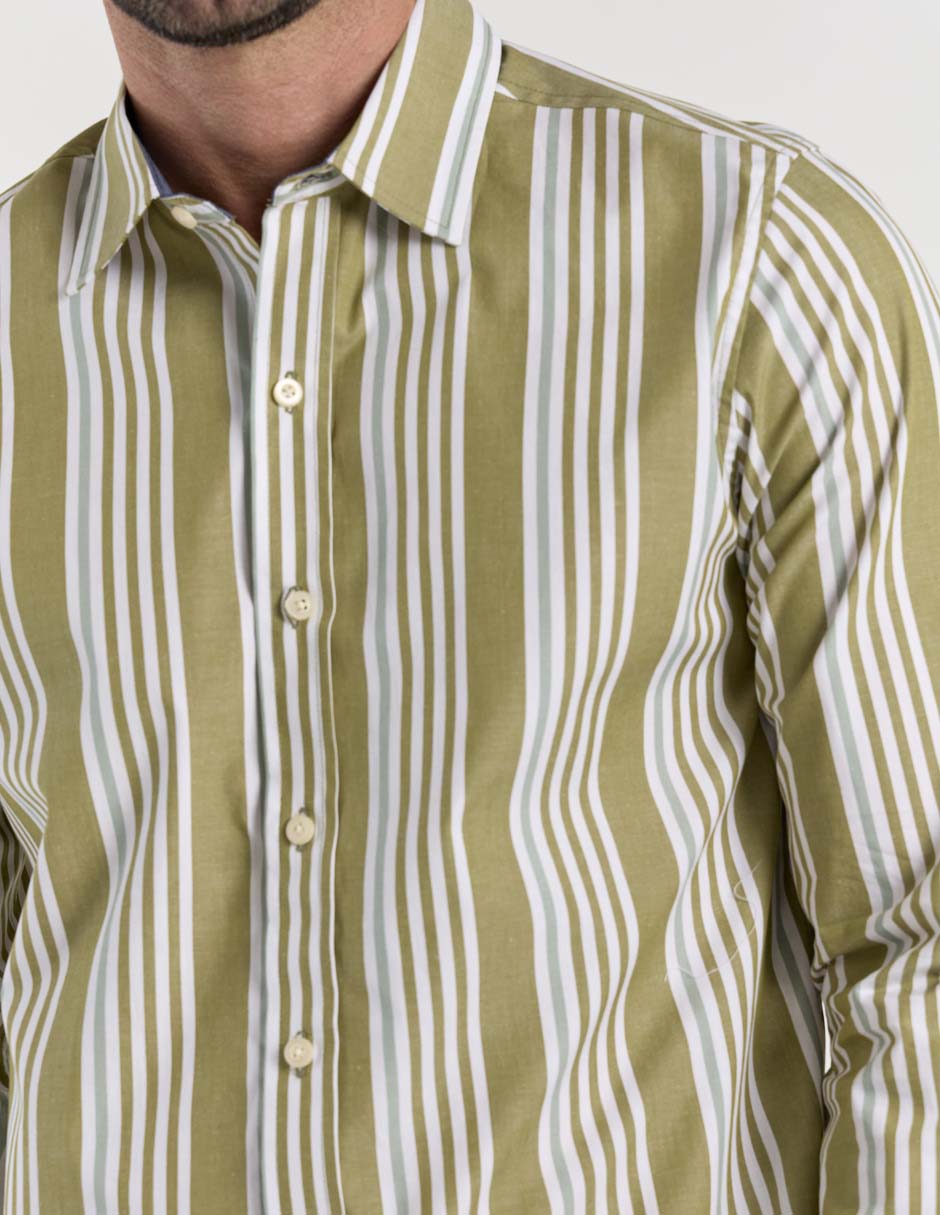 Camisa casual Weekend manga larga para hombre
