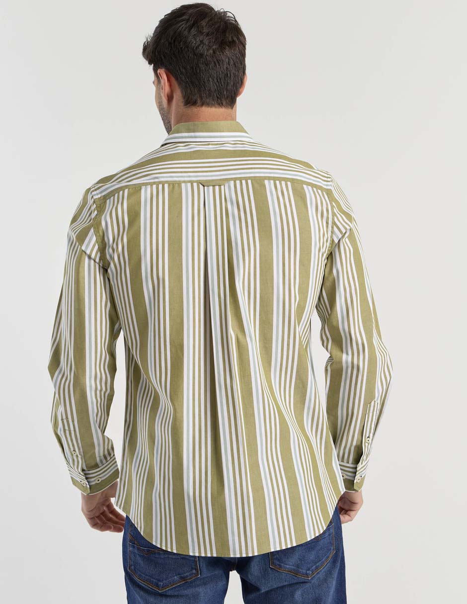 Camisa casual Weekend manga larga para hombre