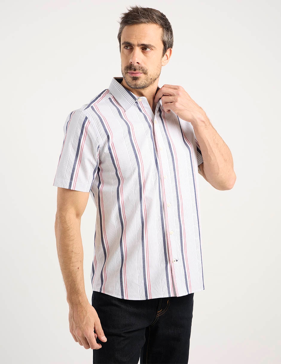 Camisa casual Weekend de algodón manga corta para hombre