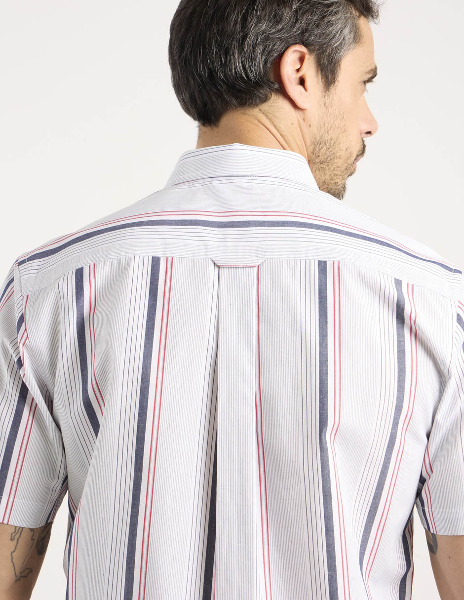 Camisa casual Weekend de algodón manga corta para hombre