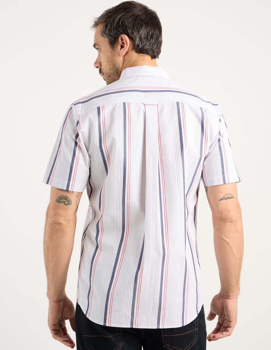 Camisa casual Weekend de algodón manga corta para hombre